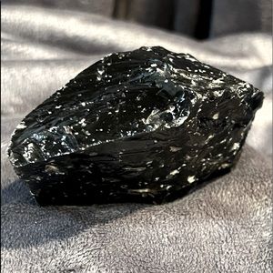 • Silver Sheen Obsidian Freeform Raw